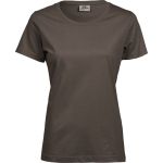 Dámské tričko - Teejays ''Sof Tee'' - Chocolate 3XL