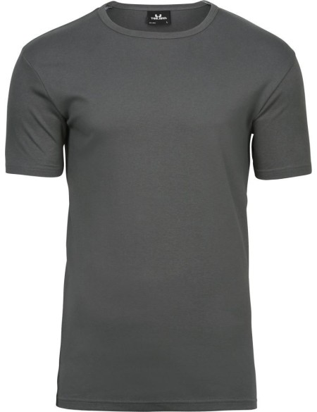 Pánské tričko - Teejays Interlock - Powder grey S