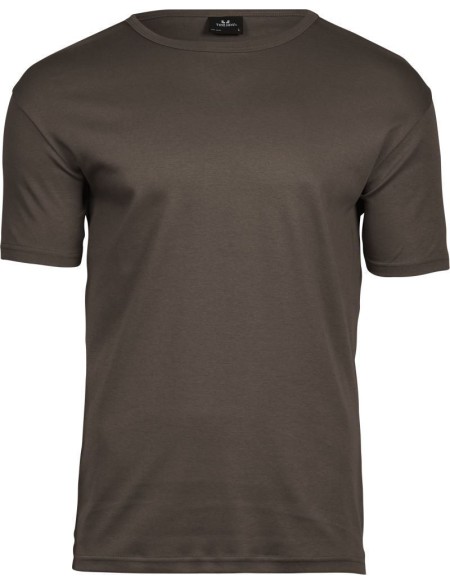 Herren-T-Shirt – Teejays Interlock – Schokolade XL