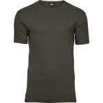 Pánské tričko - Teejays Interlock - Dark olive 3XL