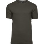 Herren-T-Shirt – Teejays Interlock – Dunkeloliv M