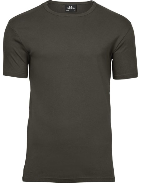 Pánské tričko - Teejays Interlock - Dark olive 3XL