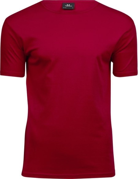 Pánské tričko - Teejays Interlock - Červená XL