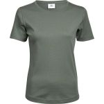 Dámské tričko - Teejays Interlock  - Leaf green 3XL