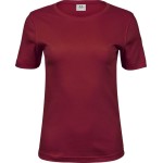 Dámské tričko - Teejays Interlock  - Deep red XL