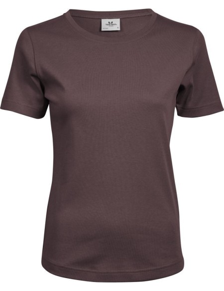 Dámské tričko - Teejays Interlock  - Grape XXL