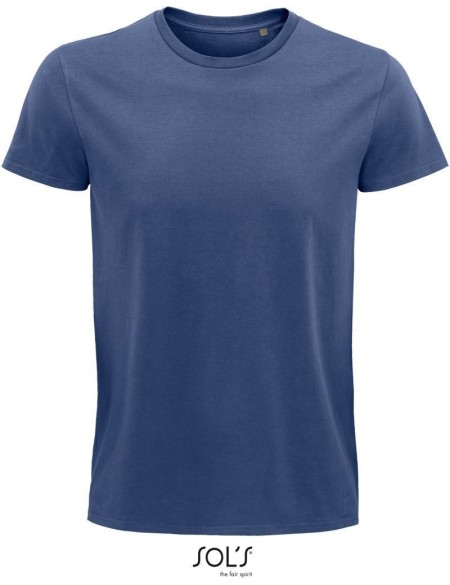 Herren-T-Shirt – Pioneer – Burgunderrot – Denim XL