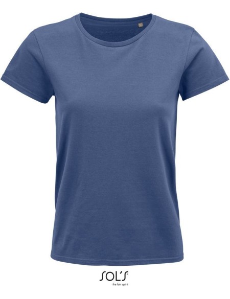 Damen T-Shirt - Crusader - Denim XXL