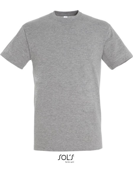 Pánské tričko - Regent - Grey melange M