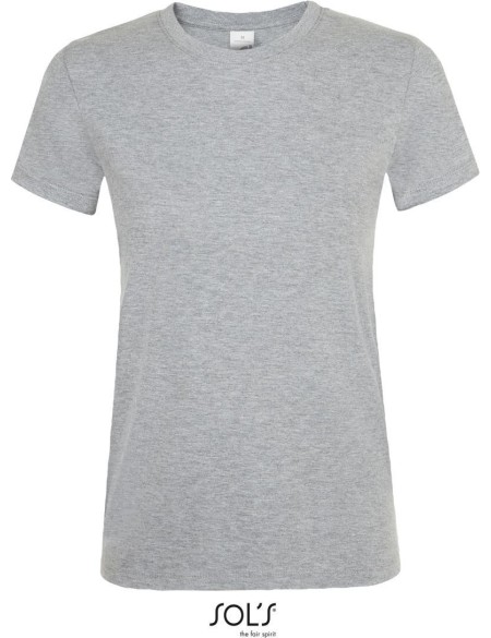 Dámské tričko - Regent - Grey melange S