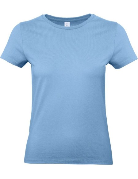 Dámské tričko - B+C E190 - Sky blue L