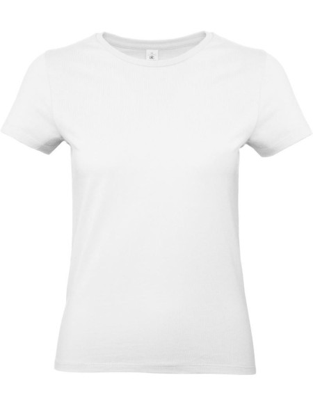 Dámské tričko - B+C E190 - Bílá 3XL