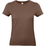 Dámské tričko - B+C E190 - Chocolate L