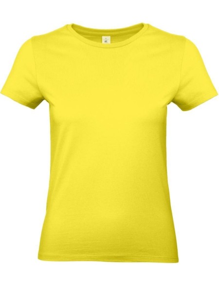 Dámské tričko - B+C E190 - Solar yellow XS