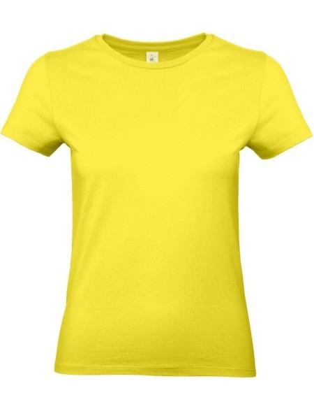 Dámské tričko - B+C E190 - Solar yellow S