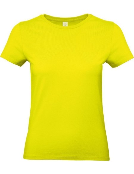 Dámské tričko - B+C E190 - Pixel lime L