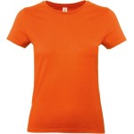 Dámské tričko - B+C E190 - Oranžová XS