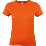 Dámské tričko - B+C E190 - Oranžová S