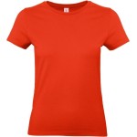 Dámské tričko - B+C E190 - Fire red XL