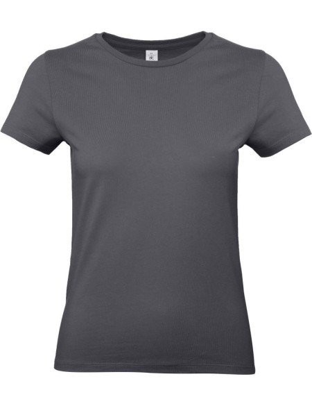 Dámské tričko - B+C E190 - Dark grey XL