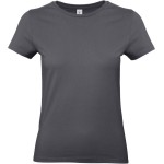 Dámské tričko - B+C E190 - Dark grey XXL