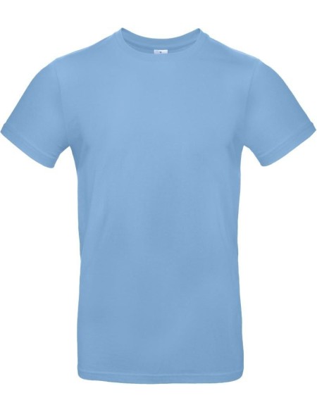 Pánské tričko - B+C E190  - Sky blue S