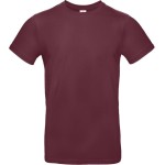 Pánské tričko - B+C E190  - Burgundy XS