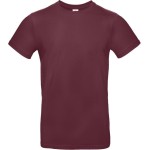Pánské tričko - B+C E190  - Burgundy S
