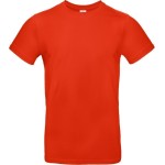 Pánské tričko - B+C E190  - Fire red XL
