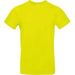 Pánské tričko - B+C E190  - Pixel lime M