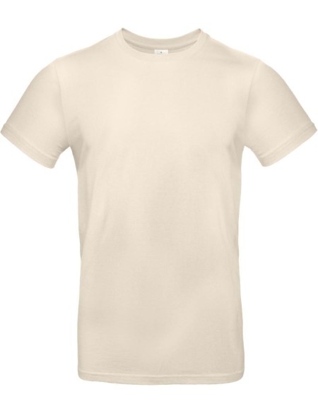 Pánské tričko - B+C E190  - Natural 3XL