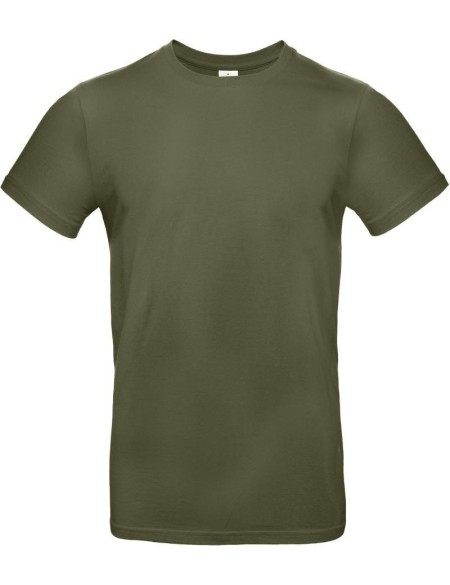 Pánské tričko - B+C E190  - Urban khaki S