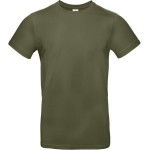Pánské tričko - B+C E190  - Urban khaki XL