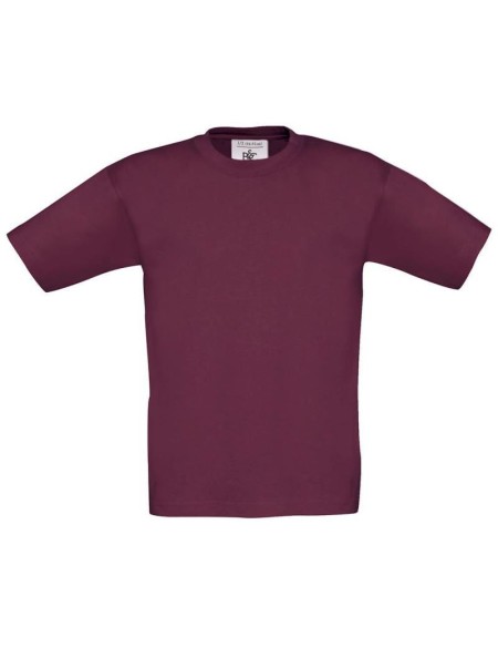 Dětské tričko - B+C 150 - Burgundy 7-8 let