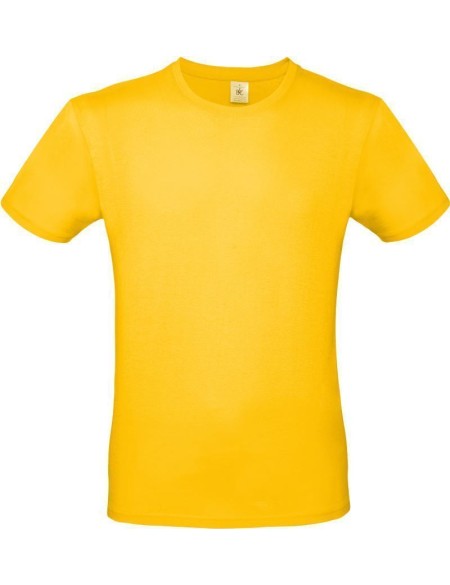 Pánské tričko - B+C E150 - Gold L