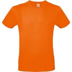 Pánské tričko - B+C E150 - Oranžová M
