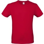 Pánské tričko - B+C E150 - Deep red XS