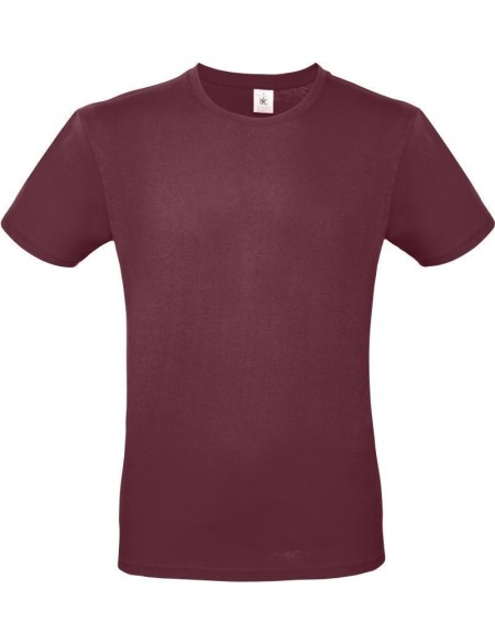 Pánské tričko - B+C E150 - Burgundy XL