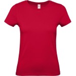 Dámské tričko - B+C 150 - Deep red L
