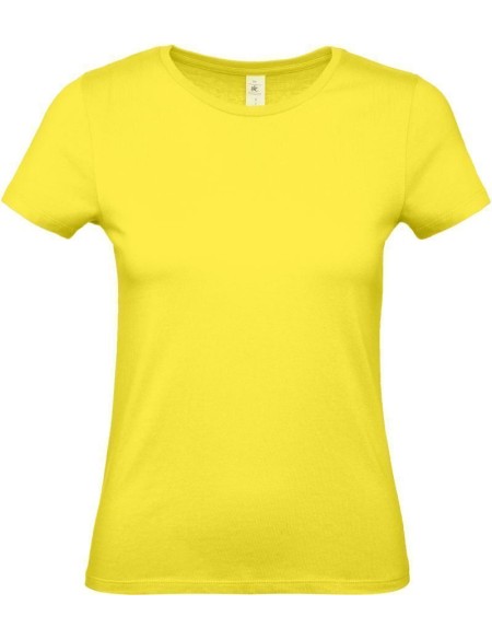 Dámské tričko - B+C 150 - Solar yellow XL