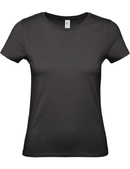 Dámské tričko - B+C 150 - Černá 3XL