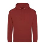 Pánská mikina JustHoods  - Brick red XS