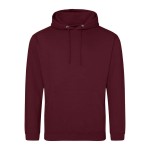 Pánská mikina JustHoods  - Burgundy 5XL
