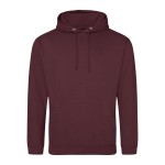 Pánská mikina JustHoods  - Burgundy smoke 3XL