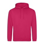 Pánská mikina JustHoods  - Hot pink XS