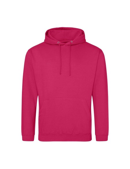 Pánská mikina JustHoods  - Hot pink S