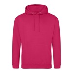 Pánská mikina JustHoods  - Hot pink XL