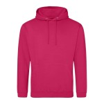 Pánská mikina JustHoods  - Hot pink XXL
