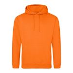 Pánská mikina JustHoods  - Orange crush XXL
