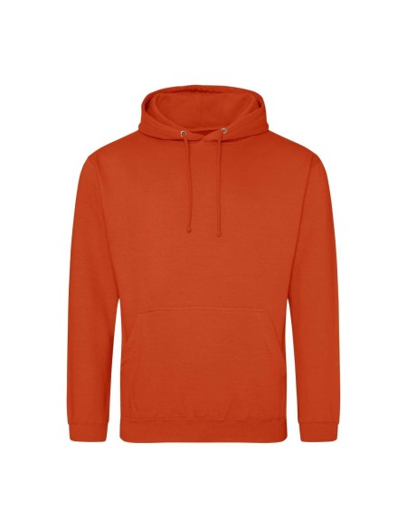 Pánská mikina JustHoods  - Sunset orange XS